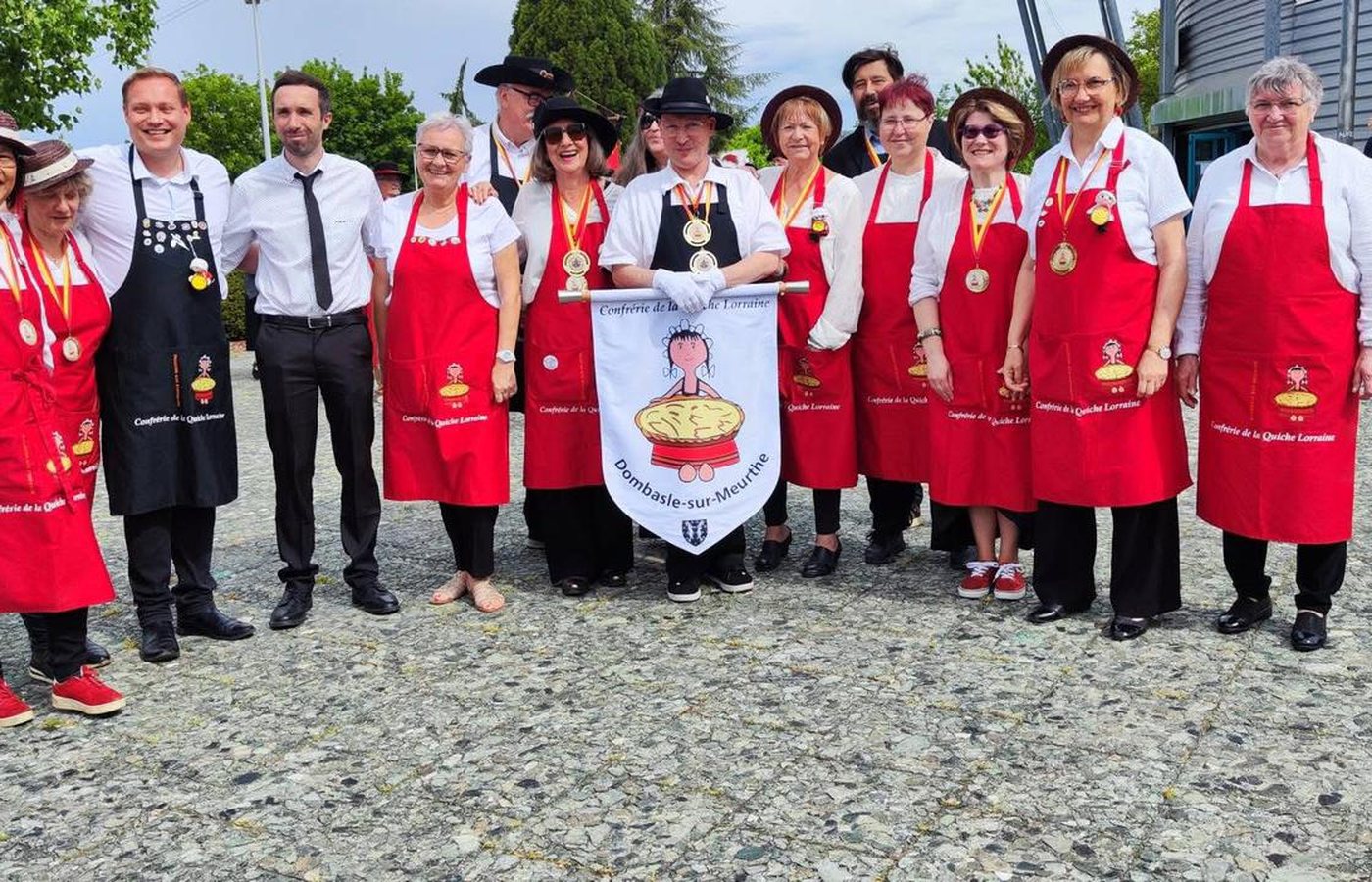 Memberen vun der Confrérie vun der Quiche Lorraine
